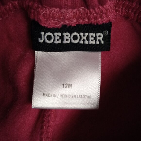 Joe Boxer Size 12M Sweatpants Baby Girls Graphic Pink Multicolor Bottoms NEW - Picture 4 of 6